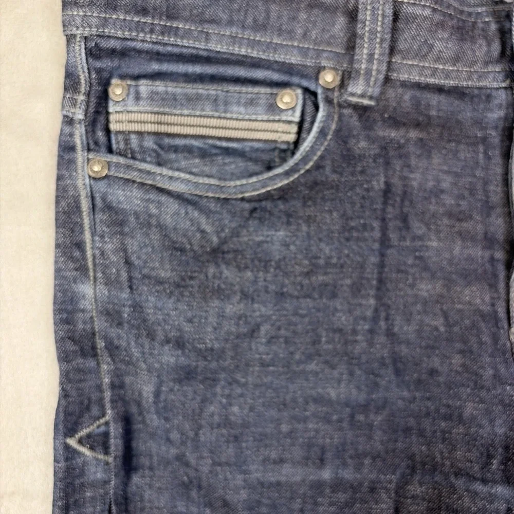 Prana Jeans Mens 31x34 Dark Blue Slim Fit Stretch Denim‎ Pants